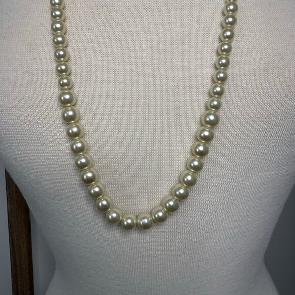 Fashion‎ Necklace Faux Pearl and Rope Necklace - Picture 3 of 6